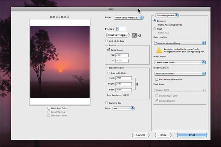 How To Print Photos In Photoshop